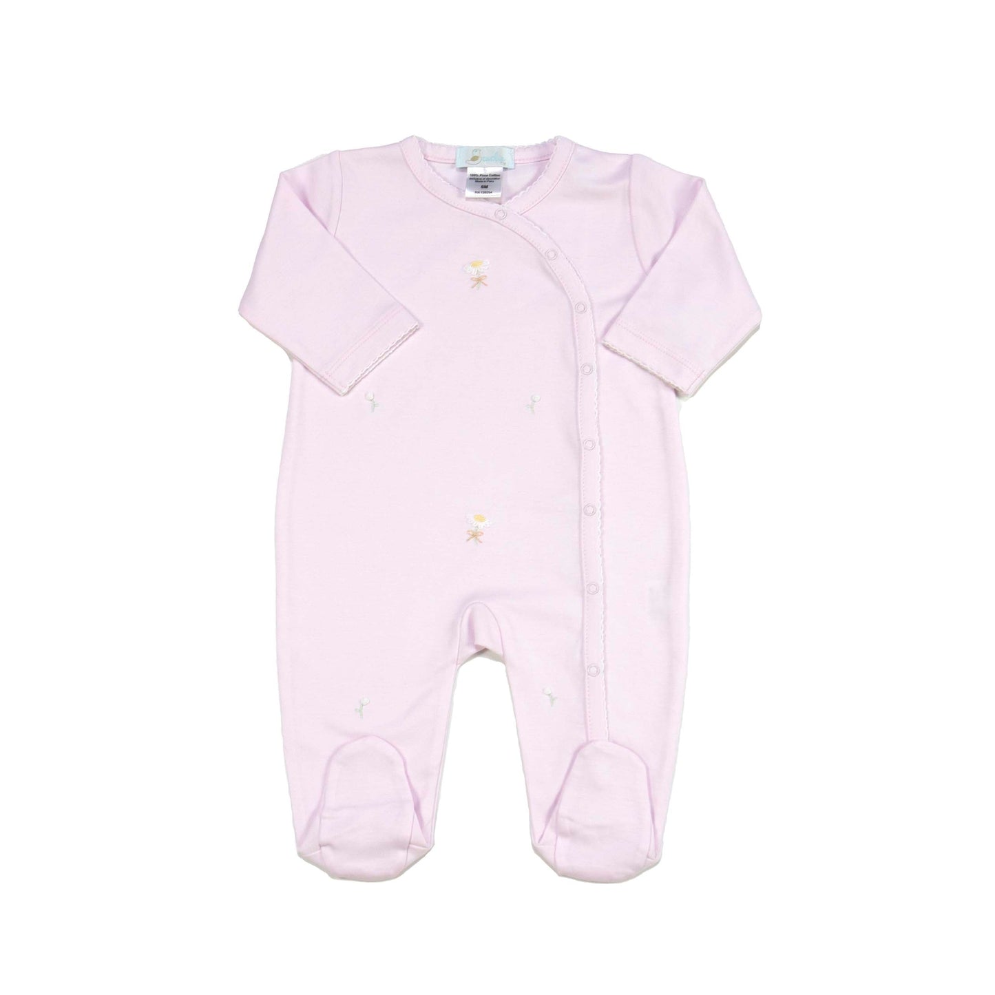 Baby Girl Sprinkle of Roses Footie