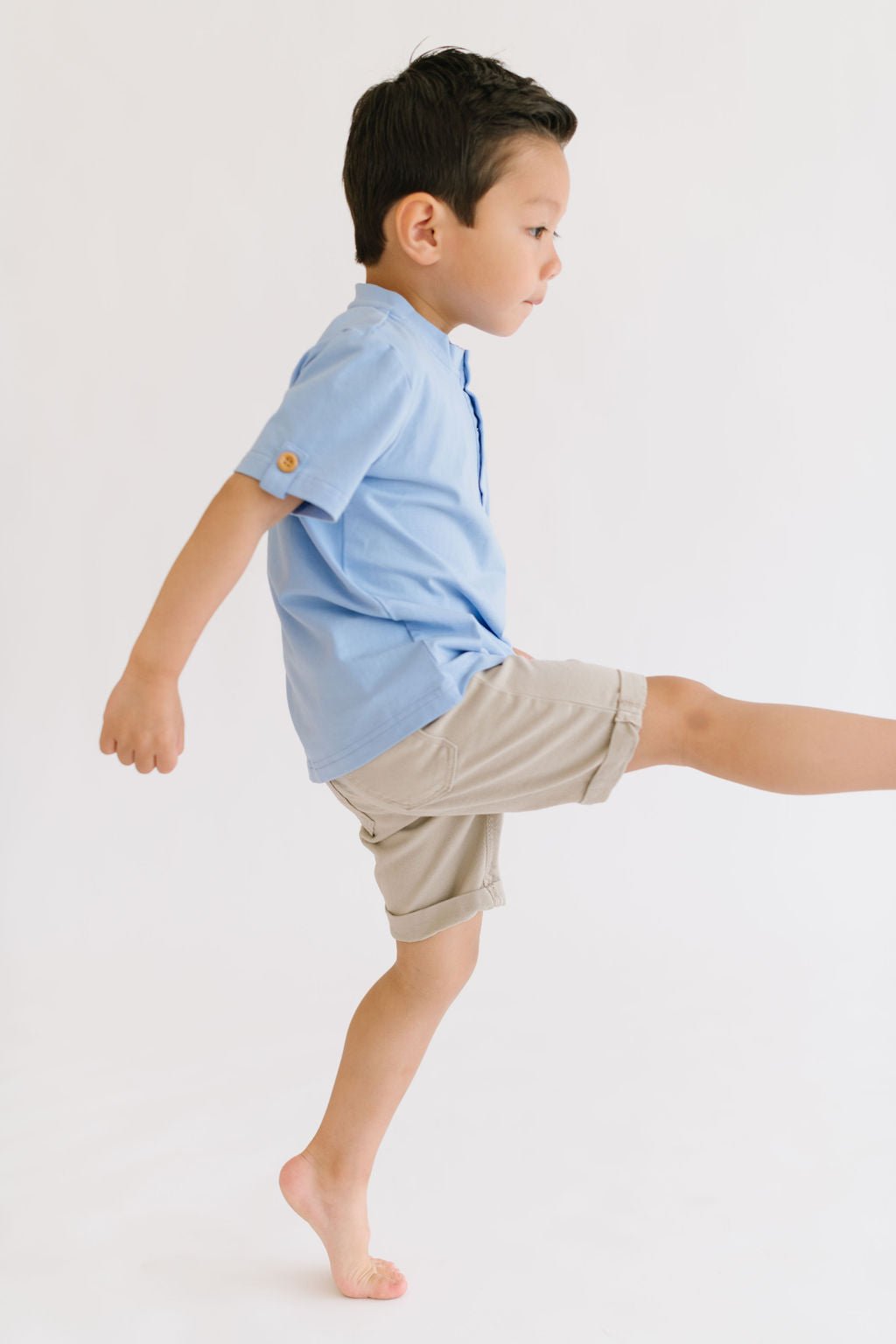 Boys Alex Tee in Baby Blue