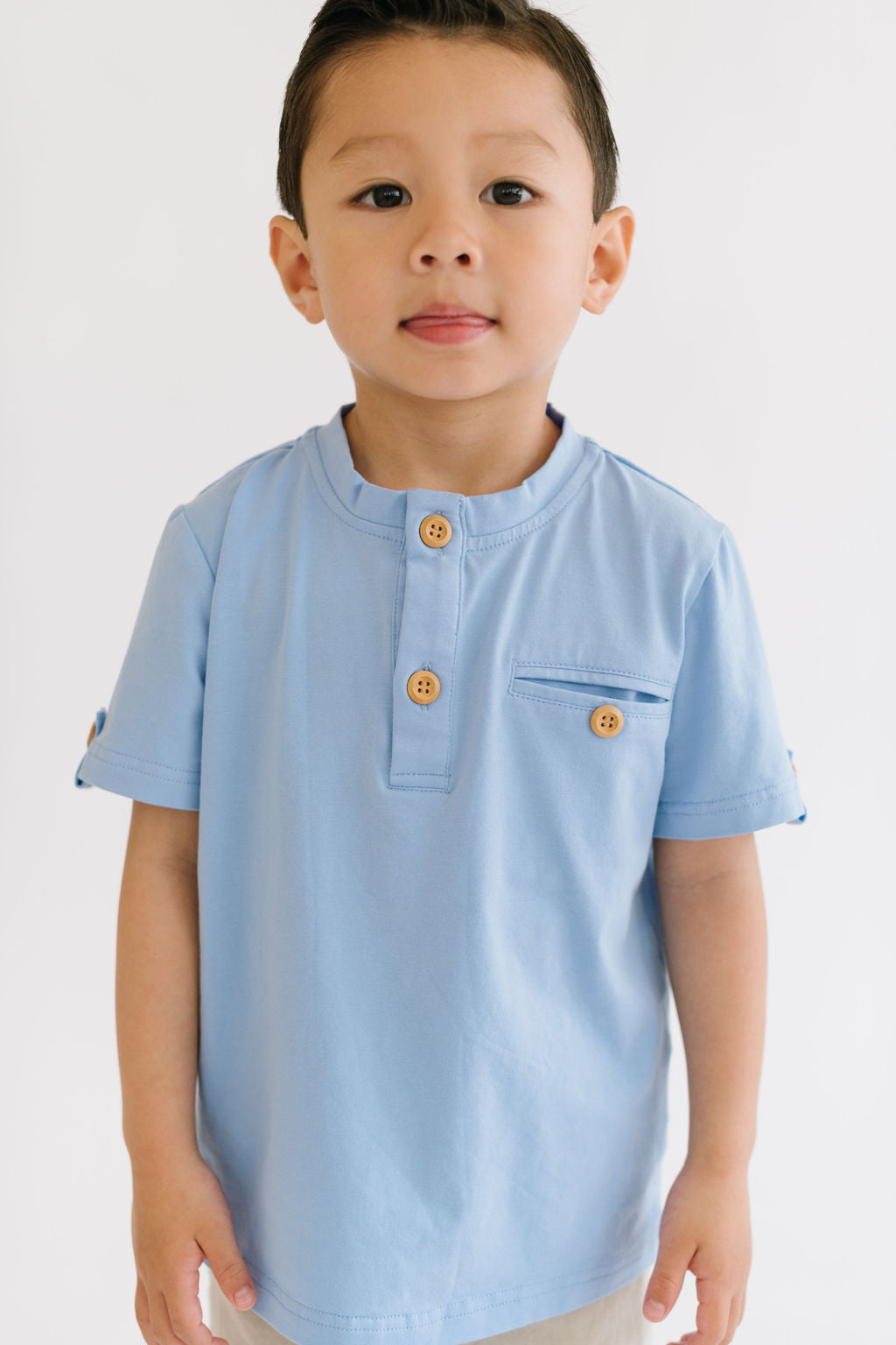 Boys Alex Tee in Baby Blue
