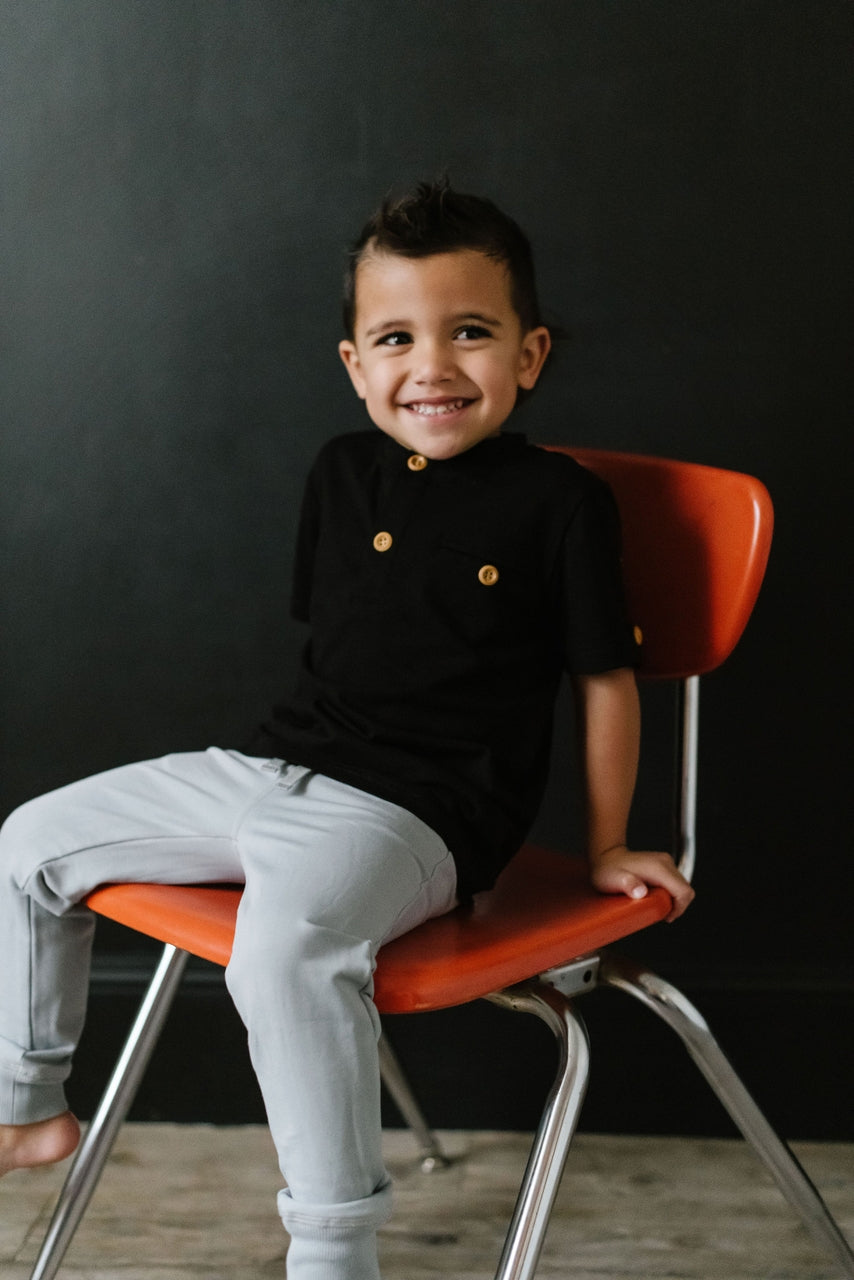 Boys Alex Tee in Midnight