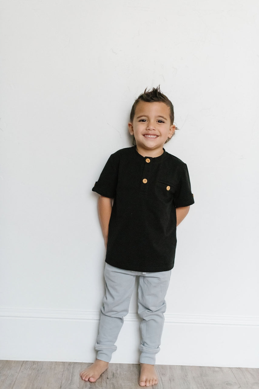 Boys Alex Tee in Midnight