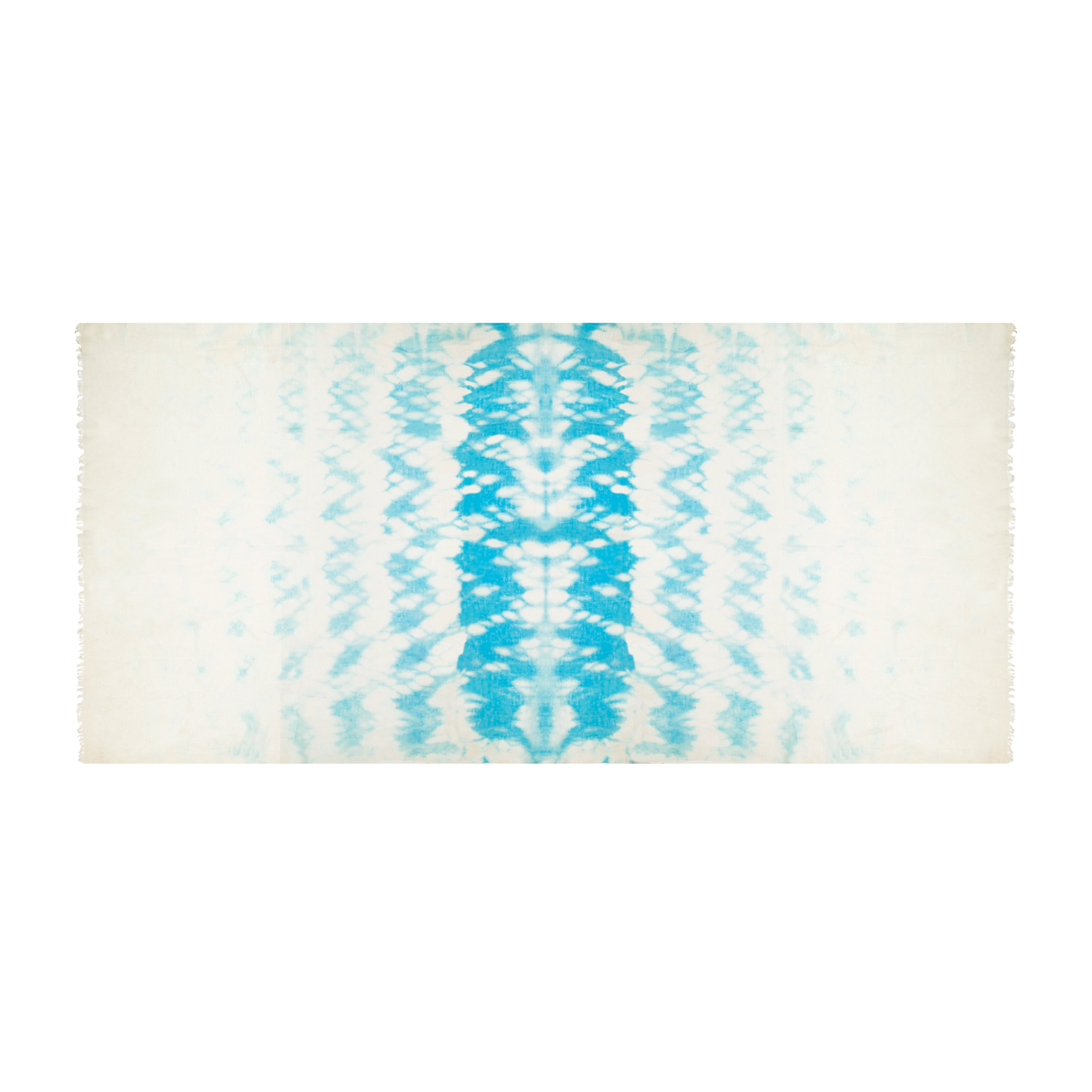 Cashmere Dip Dye Saline Pareo Aqua Seas