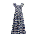 Paloma Women's Maxi Dress Shell Beach Navy