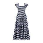 Paloma Women's Maxi Dress Shell Beach Navy