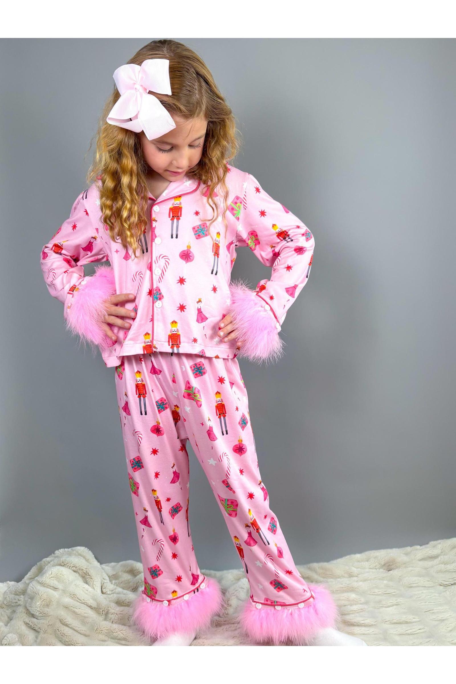 Nutcracker and Ballerina Feather Pajamas