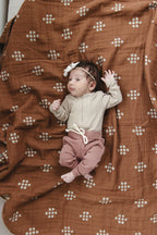 Organic Snap Long Sleeve Ribbed Bodysuit