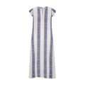 Noa Women's Maxi Kaftan Navy Stripe