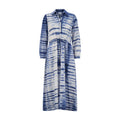 Anais Women's Shirtdress Navy Shibori