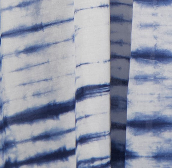 Anais Women's Shirtdress Navy Shibori