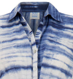 Anais Women's Shirtdress Navy Shibori