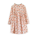 Girls Myrtle Pleated Dress | Autumn Floral
