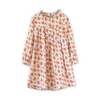 Girls Myrtle Pleated Dress | Autumn Floral