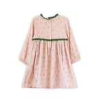 Toddler Priya Dress with Lace Trim | Vintage Pink Rose