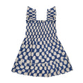 Mini Paloma Girls' Dress Shell Beach Navy