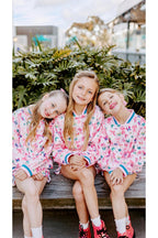 Girls Satin Bow Jacket