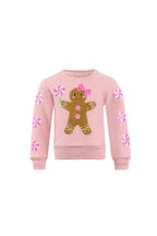 Gingerbread Patched Crewneck