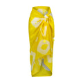 Cotton Saline Pareo Soleil Tie-Dye