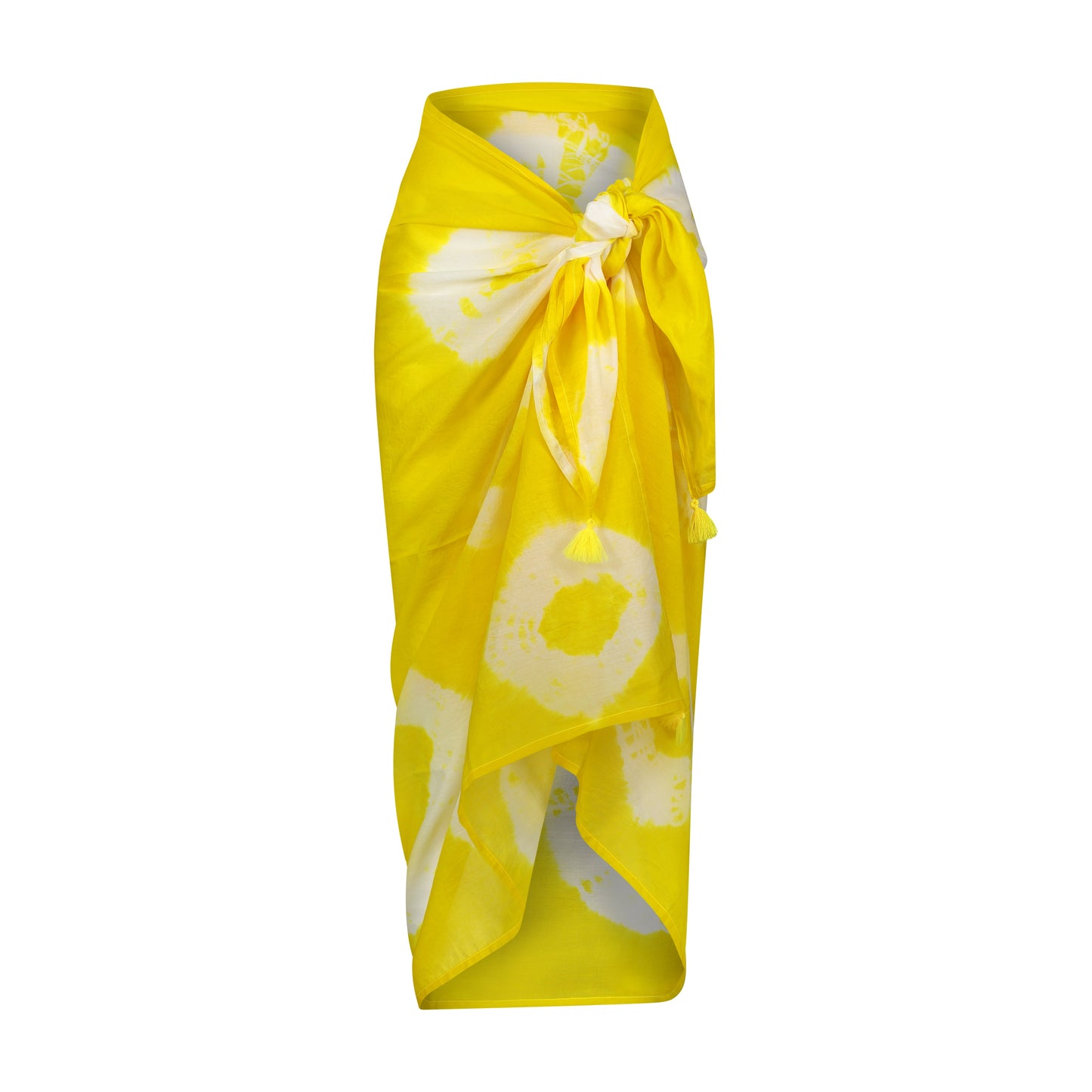 Cotton Saline Pareo Soleil Tie-Dye