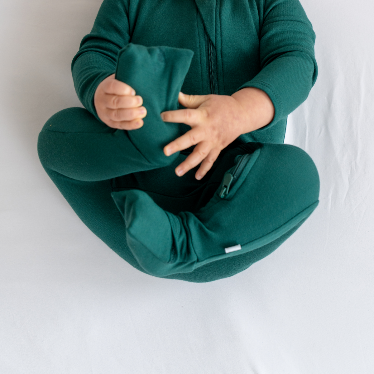 Bamboo DreamCuffs Convertible Baby Pajamas