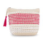 Saline Beach Medium Zip Pouch Pink