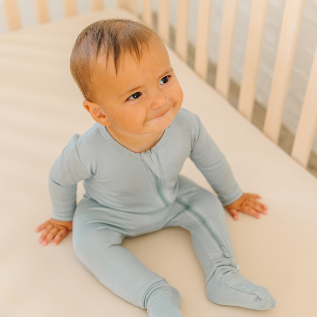 Bamboo DreamCuffs Convertible Baby Pajamas