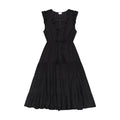 Giselle Women's Maxi Dress Black Eyelet