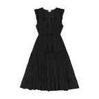 Giselle Women's Maxi Dress Black Eyelet