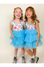 Girls Sparkly Donut Tulle Dress