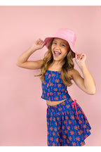 Girls Palm Athletic Two-Pieced Tank and Skort Set