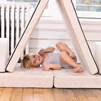 Bamboo Lounge Sets – Blue + White (2-Pack)