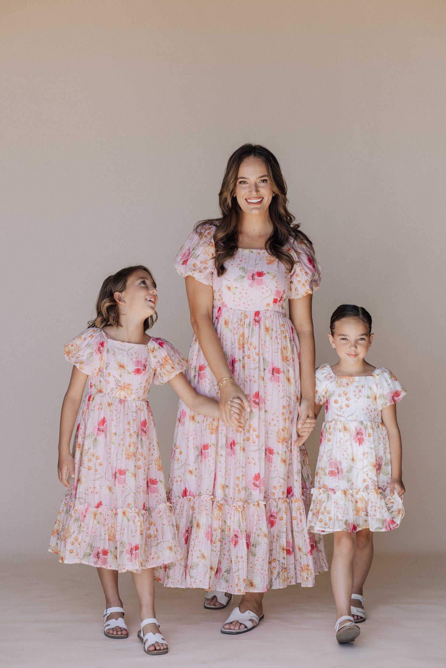 Greta Dress in Pink - Kids
