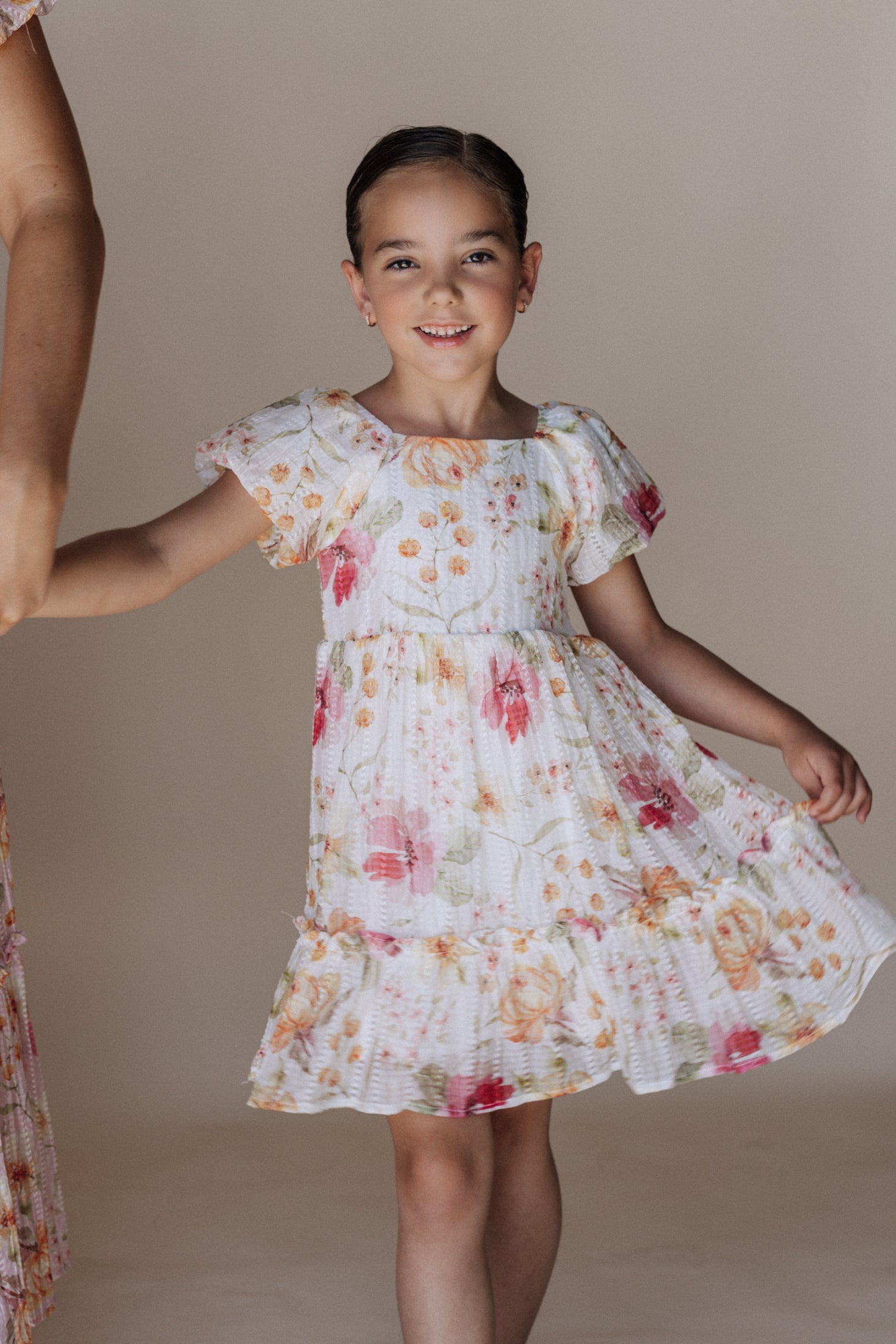 Greta Dress in White