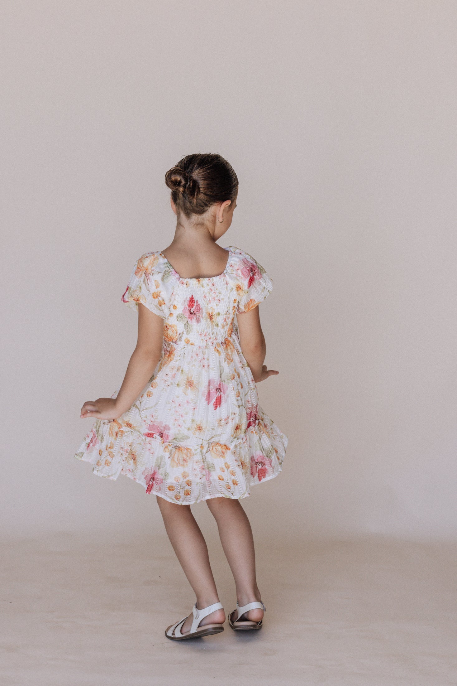 Greta Dress in White
