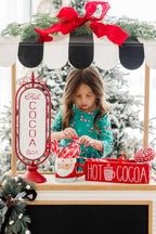 Christmas Candy 3/4 Sleeve Pocket Twirl Dress