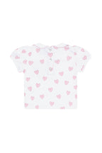 Baby Girl Pink Heart Print Diaper Cover Set