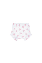 Baby Girl Pink Heart Print Diaper Cover Set