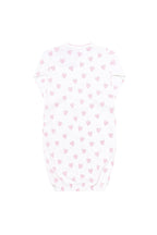 Pink Heart Print Gown 