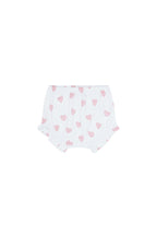 Pink Heart Print Pima Cotton Onesie Set