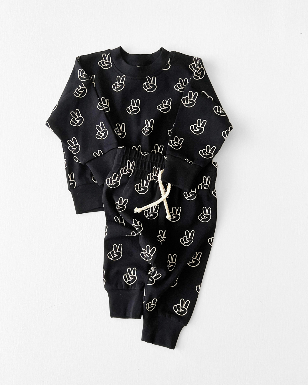 Baby Boy Good Vibes Jogger Set