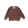 The Printed Sweatshirt - Rustic Check