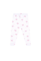 Pink Star Pima Cotton Pajama Set