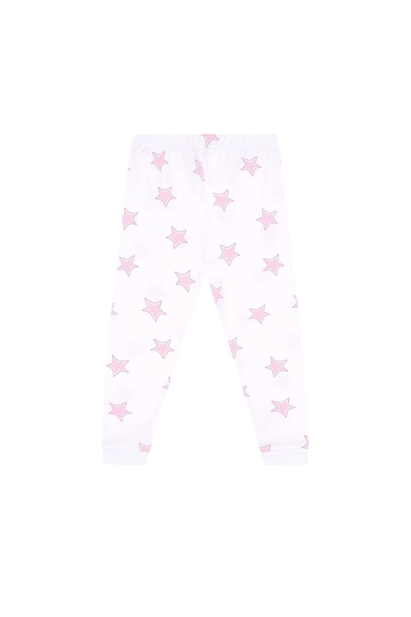 Pink Star Pima Cotton Pajama Set