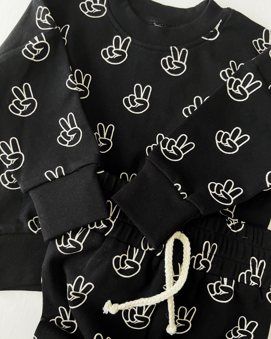 Baby Boy Good Vibes Jogger Set