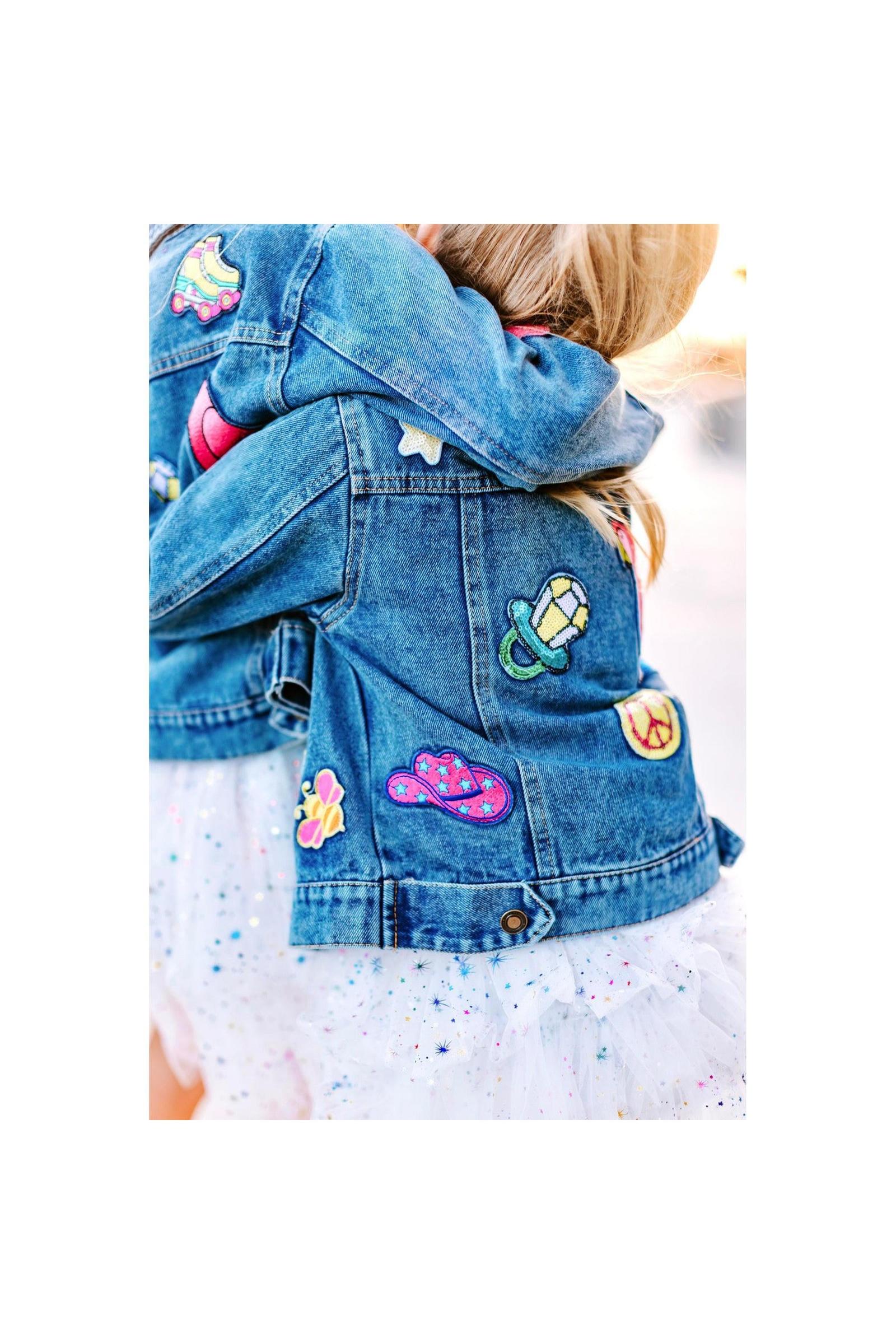 Back to Our Roots Patched Denim Jacket