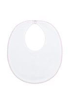 White Bubble Pima Cotton Baby Bib