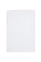 White Bubble Pima Cotton Baby Blanket