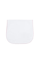 White Bubble Pima Cotton Burp Cloth