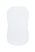 White Bubble Pima Cotton Burp Cloth