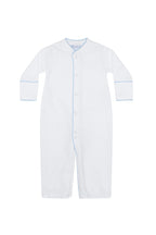 White Bubble Pima Cotton Converter Gown