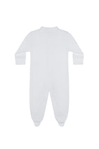 White Bubble Baby Footie